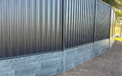 TUFFPOLY Charcoal and Monument Fence